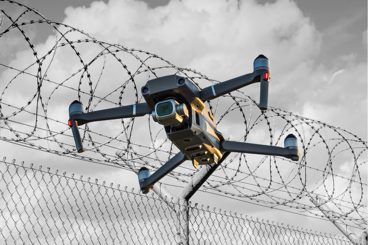 Rising fears over drones smuggling firearms into UK prisons I openlensnews.com